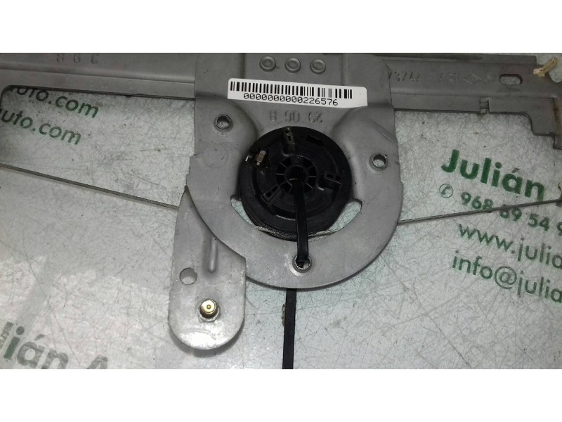 Recambio de elevalunas trasero derecho para renault scenic ii grand confort authentique referencia OEM IAM 17374A  ELECTRICO