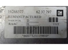 Recambio de centralita motor uce para opel astra g berlina comfort referencia OEM IAM 6237797 16268377  2