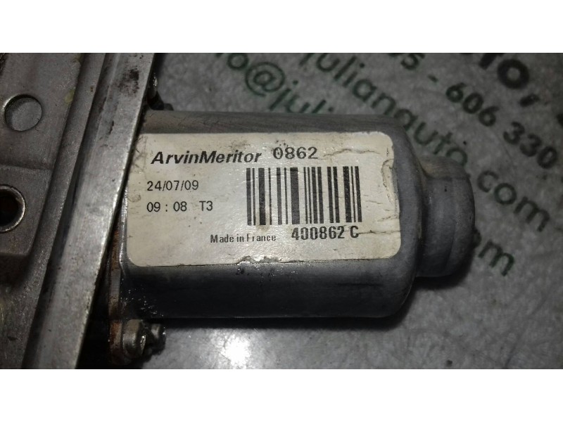 Recambio de elevalunas trasero izquierdo para renault clio grandtour authentique referencia OEM IAM 8200291151 981284200 ELECTRI