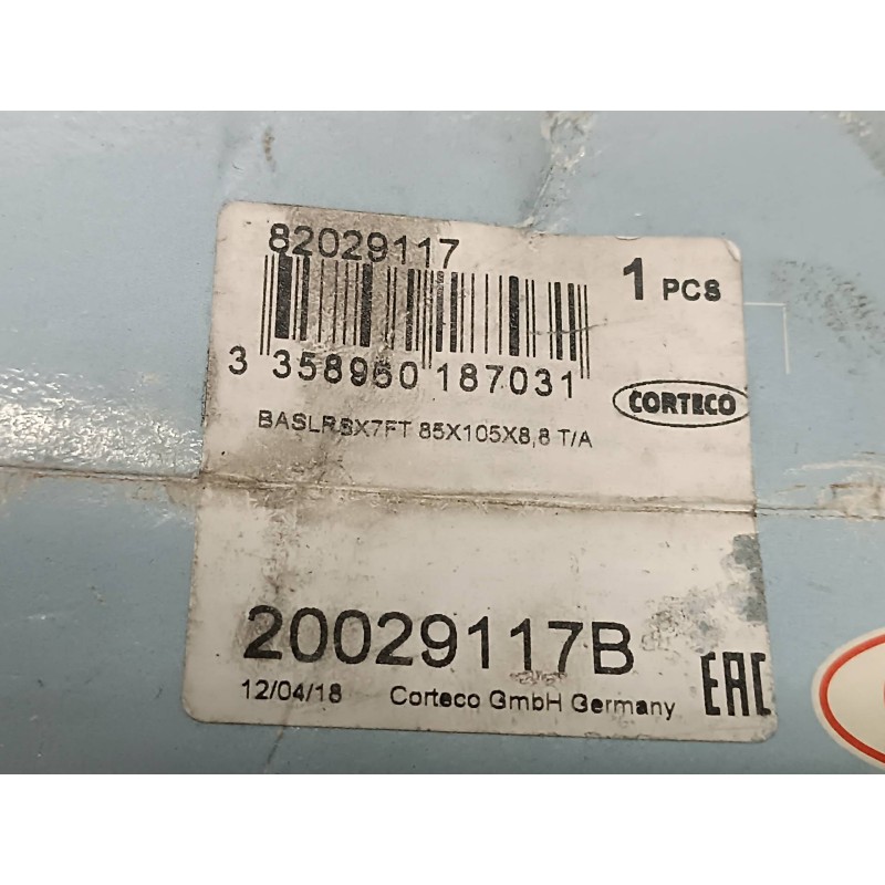 Recambio de cigueñal para audi a4 berlina (8e) 2.5 tdi (114kw) referencia OEM IAM 20029117B 82029117 ANILLO RETEN