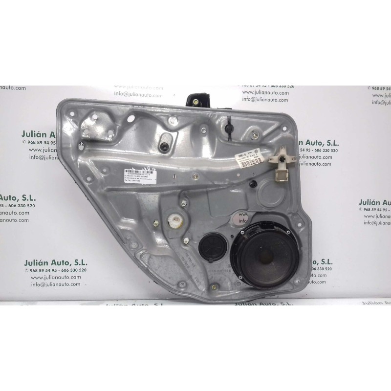 Recambio de elevalunas trasero izquierdo para volkswagen bora berlina (1j2) conceptline referencia OEM IAM 1J5839729G 1J5839755E