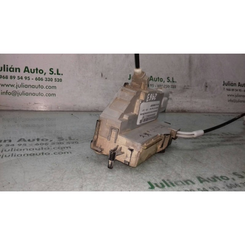 Recambio de cerradura puerta delantera derecha para peugeot 407 st sport pack referencia OEM IAM 9660698380F GRIS 6 PINES