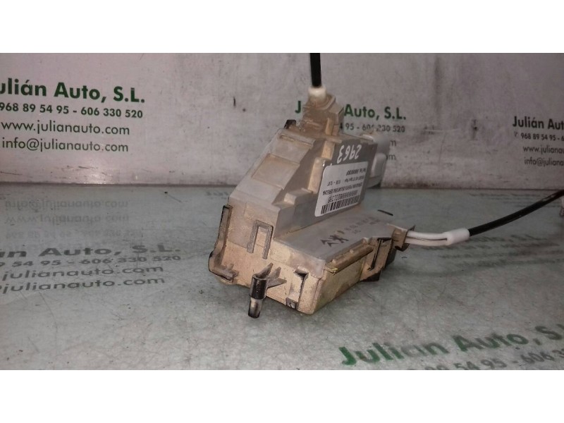 Recambio de cerradura puerta delantera derecha para peugeot 407 st sport pack referencia OEM IAM 9660698380F GRIS 6 PINES