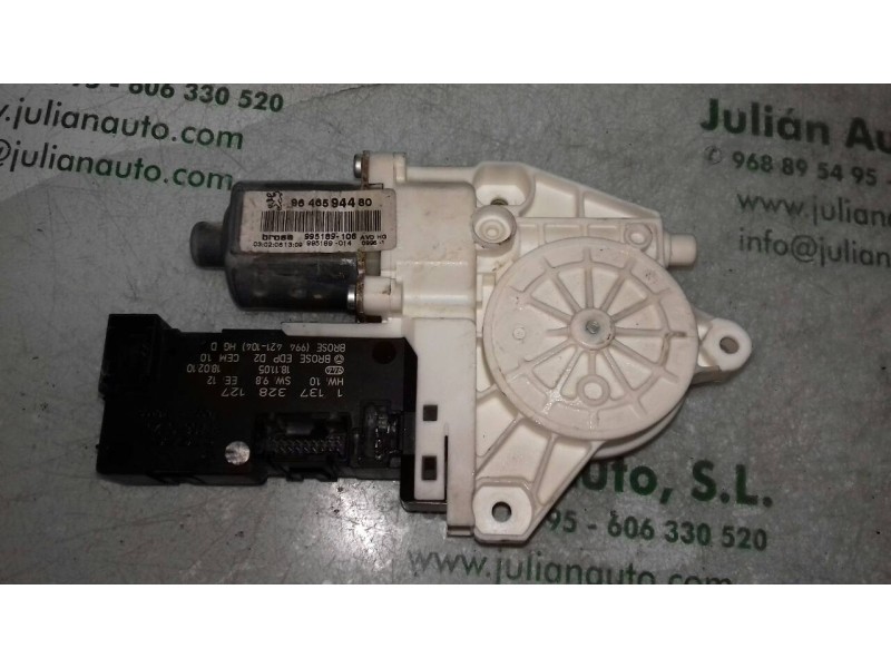 Recambio de motor elevalunas delantero derecho para peugeot 407 st sport pack referencia OEM IAM 9646594480 995189106 0130822201