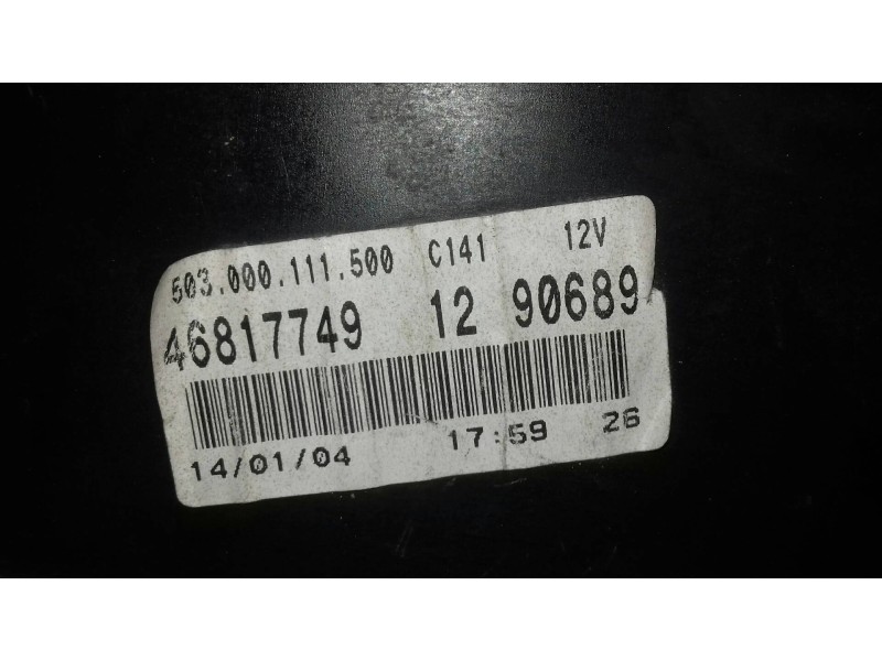 Recambio de cuadro instrumentos para fiat punto berl. (176) 1.2 cat referencia OEM IAM 606307002L 503000111500 46817749