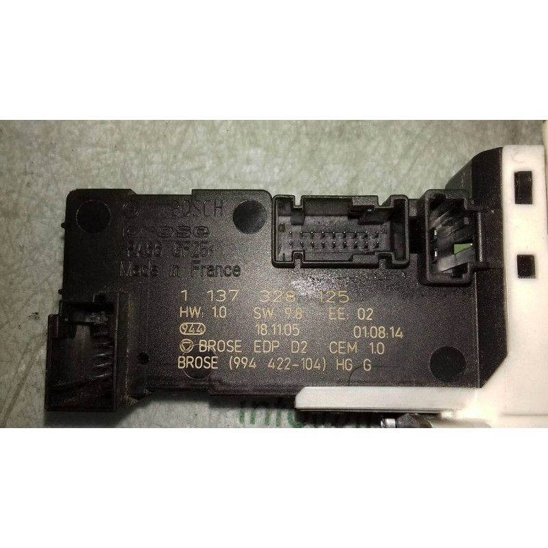 Recambio de motor elevalunas delantero izquierdo para peugeot 407 st sport pack referencia OEM IAM 9646594580 995190106 11373281