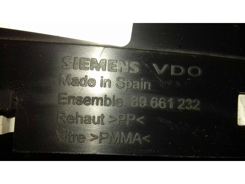 Recambio de cuadro instrumentos para peugeot 407 st sport pack referencia OEM IAM 9658138480 A2C53106700 89661232