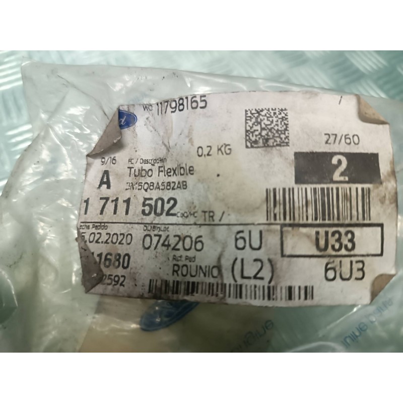 Recambio de tubo aire acondicionado para volvo s80 berlina t5 kinetic referencia OEM IAM 3M5Q8A582AB 1711502 MANGUERA RADIADOR