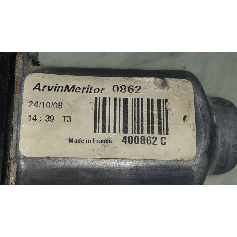 Recambio de motor elevalunas trasero derecho para renault clio iii authentique referencia OEM IAM 400862C  ARVINMERITOR