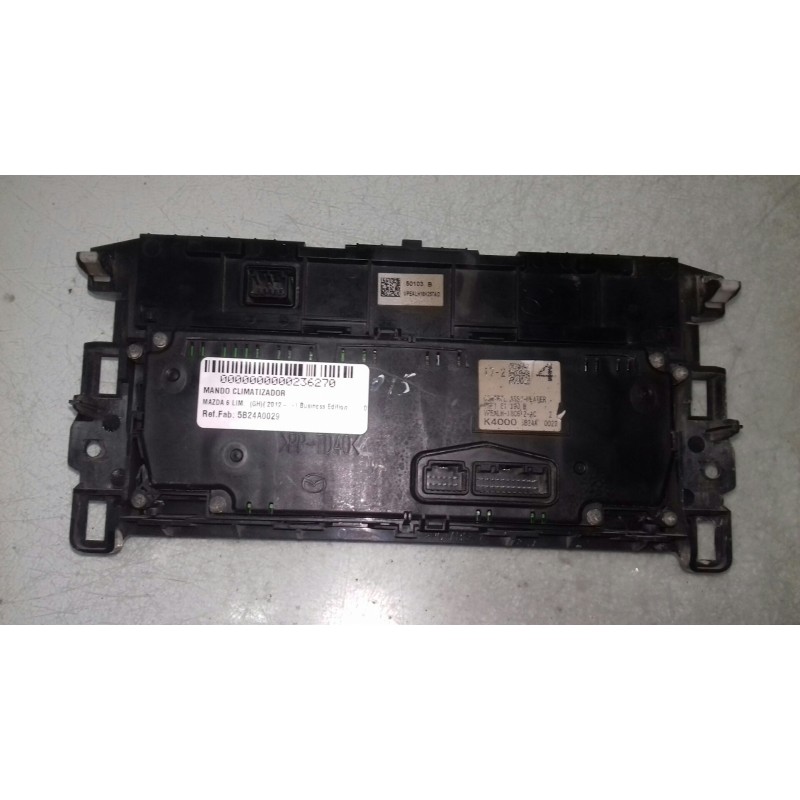 Recambio de mando climatizador para mazda 6 lim. (gh)(.2012) business edition referencia OEM IAM 5B24A0029 50103B 61190B