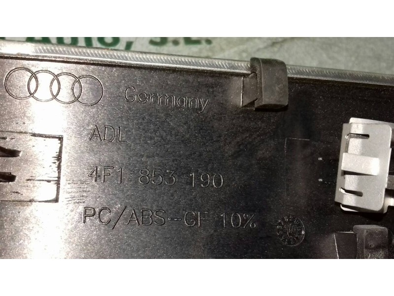 Recambio de molduras delanteras para audi a6 berlina (4f2) 3.0 tdi quattro (171kw) referencia OEM IAM 4F1853190   Recambio de molduras delanteras para audi a6 berlina (4f2) 3.0 tdi quattro (171kw) referencia OEM IAM 4F1853190