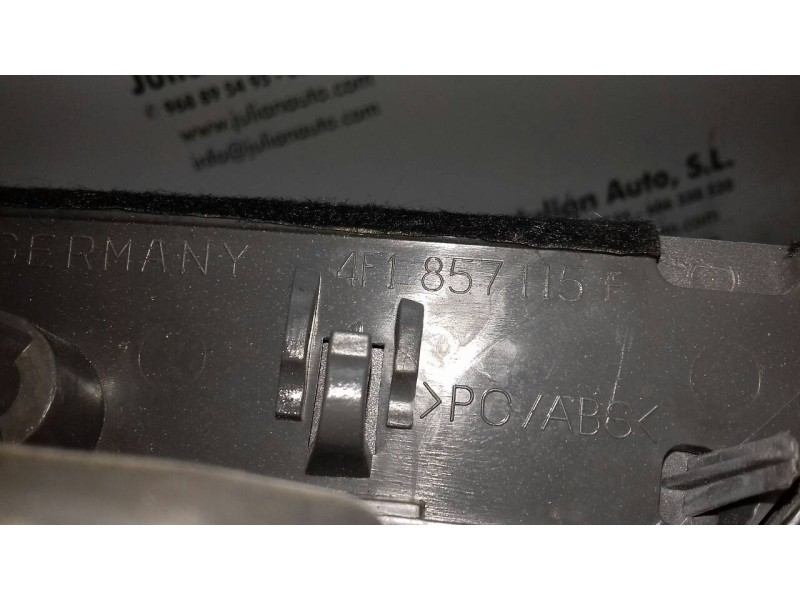 Recambio de moldura para audi a6 berlina (4f2) 3.0 tdi quattro (171kw) referencia OEM IAM 4F1857115F  