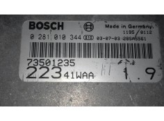 Recambio de centralita motor uce para fiat doblo cargo (223) 1.9 jtd furg. acristalado referencia OEM IAM 0281010344 73501235 BO 2