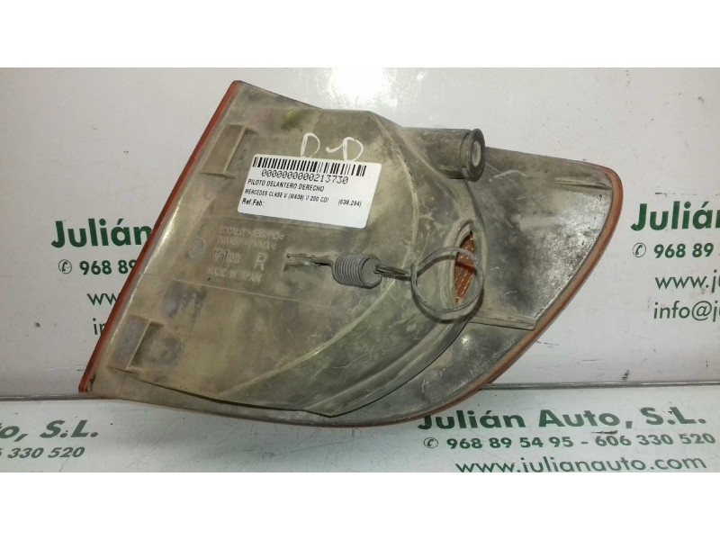 Recambio de piloto delantero derecho para mercedes-benz clase v (w638) v 200 cdi (638.294) referencia OEM IAM   