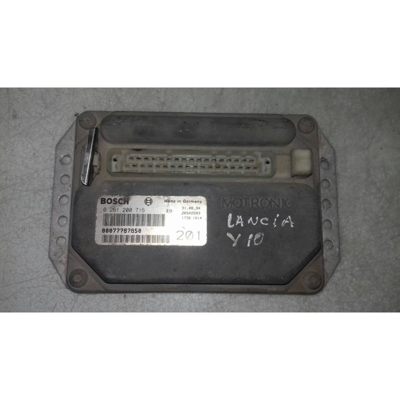 Recambio de centralita motor uce para lancia lybra berlina 1.9 jtd referencia OEM IAM 0261200716 00077787850 BOSCH