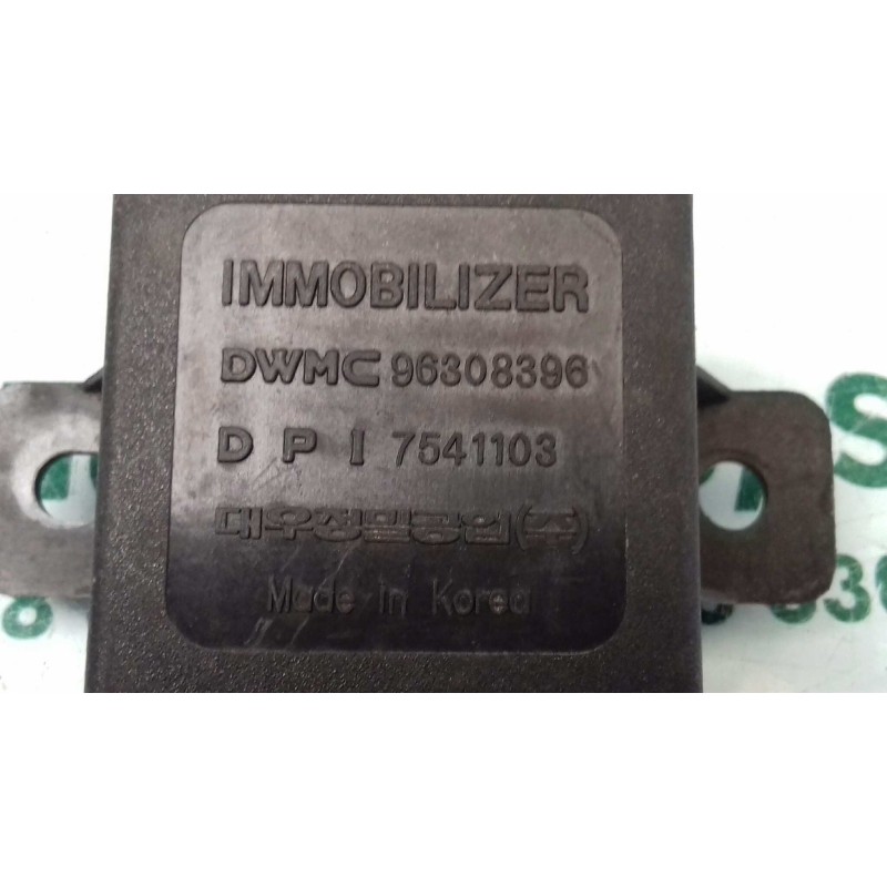 Recambio de centralita inmovilizador para daewoo leganza 2.0 cdx referencia OEM IAM 96308396 7541103 DAEWOO