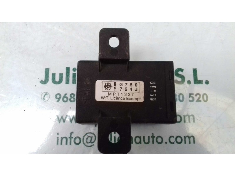 Recambio de centralita inmovilizador para daewoo leganza 2.0 cdx referencia OEM IAM 96308396 7541103 DAEWOO