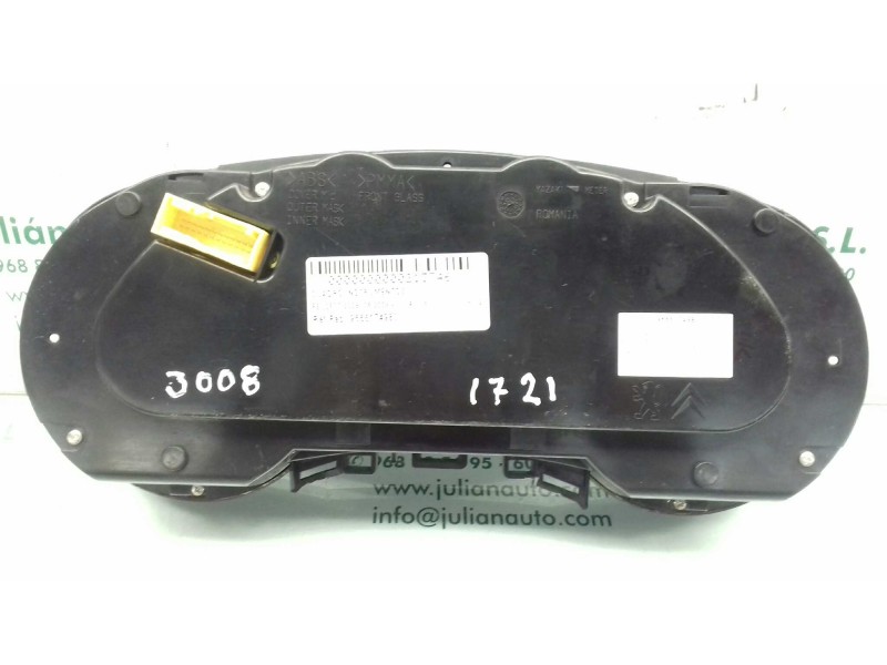 Recambio de cuadro instrumentos para peugeot 3008 active referencia OEM IAM 9666174980 69189230U 