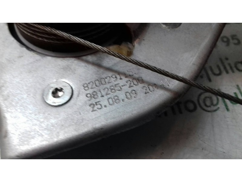 Recambio de elevalunas trasero derecho para renault clio grandtour authentique referencia OEM IAM 8200291153 981285200 ELECTRICO