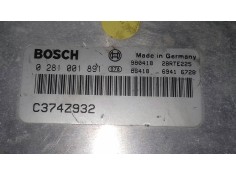 Recambio de centralita motor uce para alfa romeo 156 (116) 1.9 jtd 16v progression referencia OEM IAM 0281001891 C374Z932 BOSCH 2