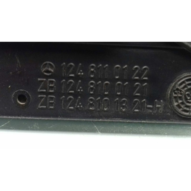 Recambio de cristal retrovisor izquierdo para mercedes-benz clase e (w124) berlina referencia OEM IAM 1248110122 1248100121 1248