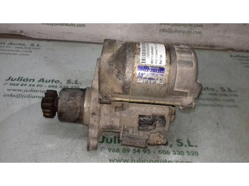 Recambio de motor arranque para toyota carina (t19) 2.0 berlina referencia OEM IAM 2810074130 2280000820 DENSO Recambio de motor arranque para toyota carina (t19) 2.0 berlina referencia OEM IAM 2810074130 2280000820 DENSO