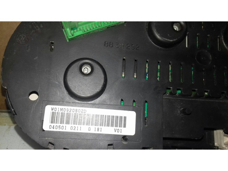 Recambio de cuadro instrumentos para seat leon (1m1) stella referencia OEM IAM 88311292 W01M0920802D 04050102110181