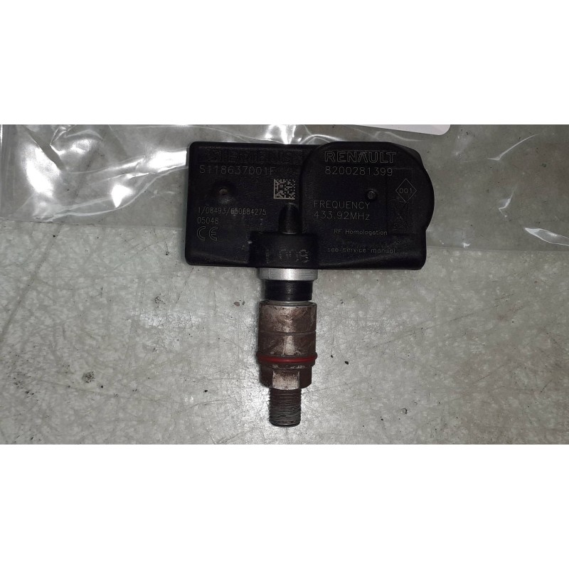 Recambio de sensor presion para renault scenic ii 1.9 dci diesel referencia OEM IAM 8200281399 433.92MHZ 
