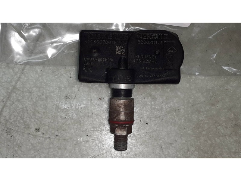 Recambio de sensor presion para renault scenic ii 1.9 dci diesel referencia OEM IAM 8200281399 433.92MHZ 