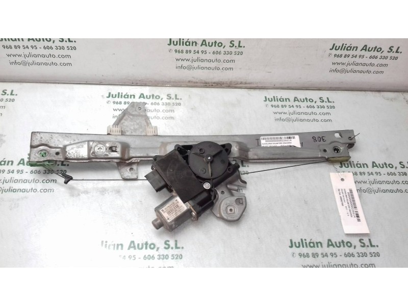 Recambio de elevalunas delantero izquierdo para peugeot 308 confort referencia OEM IAM 9659827080  ELECTRICO