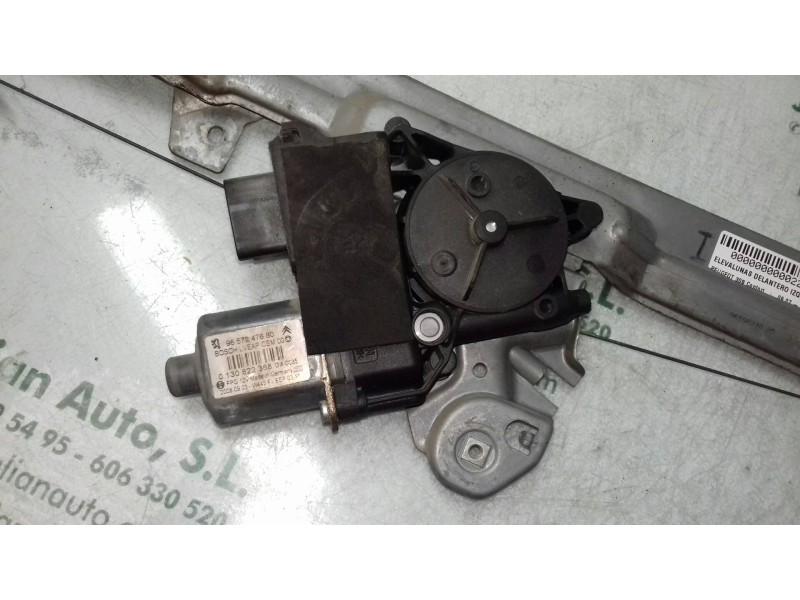 Recambio de elevalunas delantero izquierdo para peugeot 308 confort referencia OEM IAM 9659827080  ELECTRICO