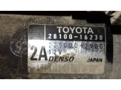 Recambio de motor arranque para toyota corolla (e11) 1.6 linea luna (3-ptas.) referencia OEM IAM 2810016230 2280002900 DENSO 2