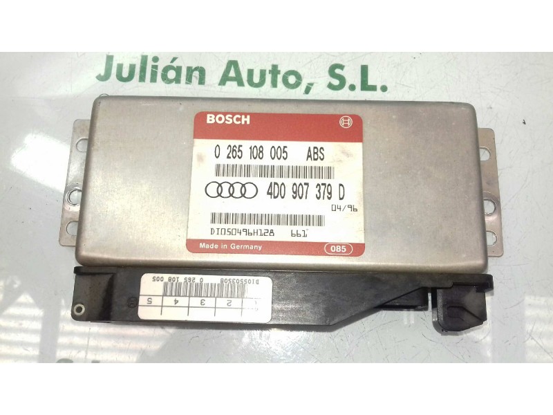 Recambio de centralita abs para audi a4 avant (b5) 1.9 tdi referencia OEM IAM 0265108005 4D0907379D BOSCH