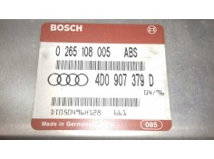 Recambio de centralita abs para audi a4 avant (b5) 1.9 tdi referencia OEM IAM 0265108005 4D0907379D BOSCH 2