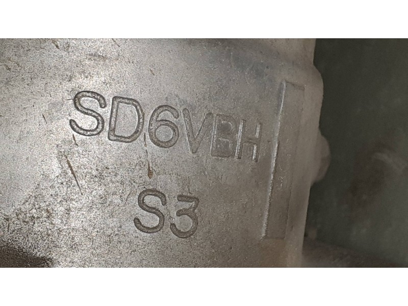 Recambio de compresor aire acondicionado para renault modus confort dynamique referencia OEM IAM 8200365787 SD6V12 SANDEN