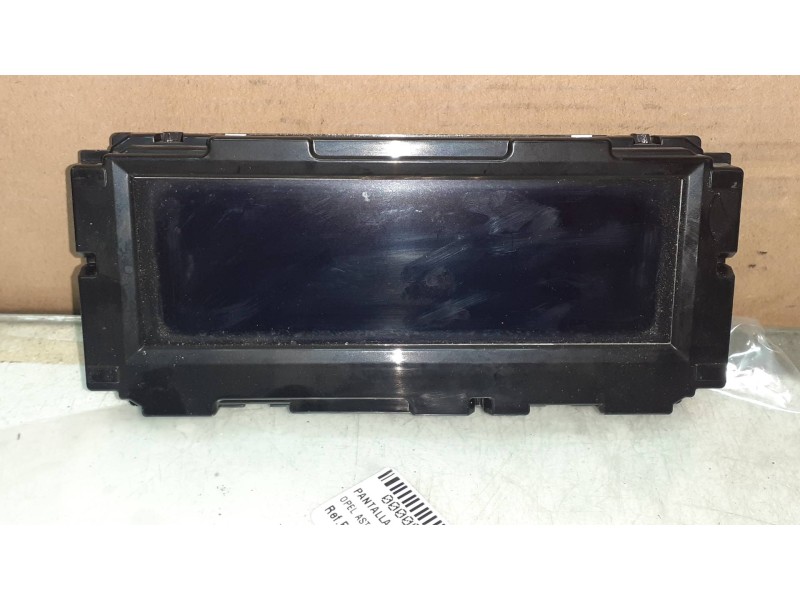 Recambio de pantalla multifuncion para opel astra j lim. cosmo referencia OEM IAM 565412769  