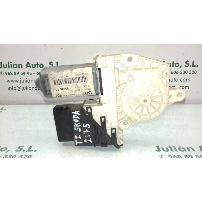 Recambio de motor elevalunas trasero izquierdo para skoda octavia berlina (1z3) edition 100 referencia OEM IAM 1K0959703B 995932