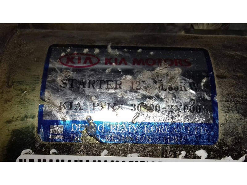 Recambio de motor arranque para kia rio ls berlina (5-ptas.) referencia OEM IAM   