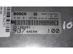 Recambio de centralita motor uce para alfa romeo 147 (190) 1.9 jtd 8v impression referencia OEM IAM 0281011487 55198491 BOSCH 2