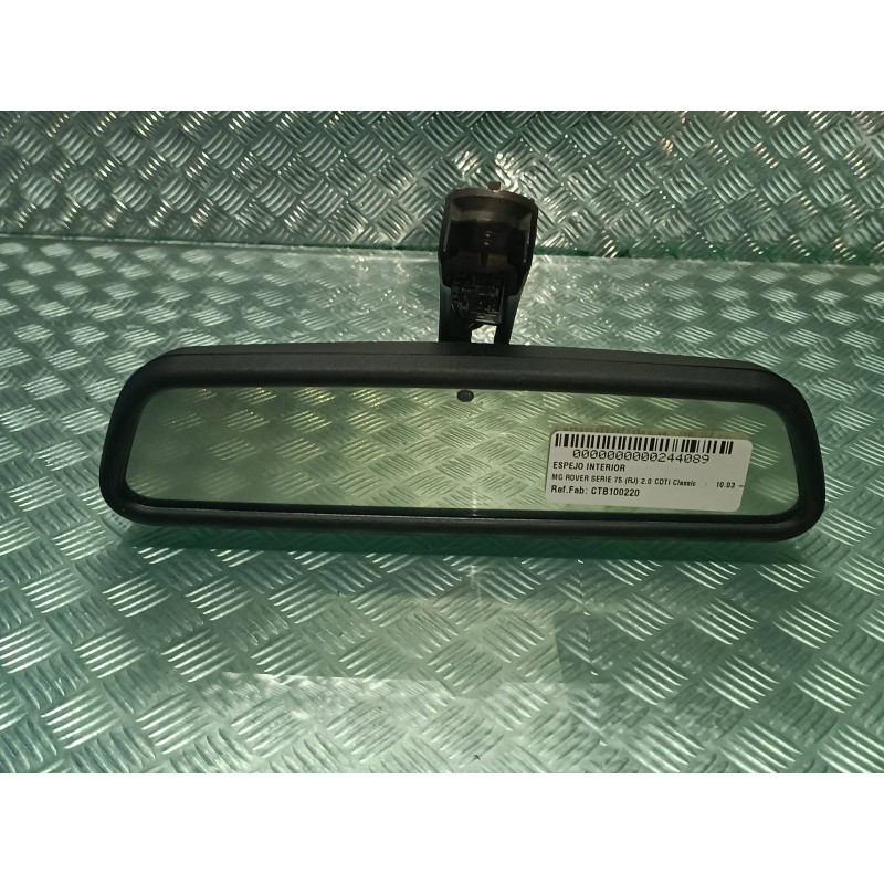 Recambio de espejo para mg rover serie 75 (rj) 2.0 cdti classic referencia OEM IAM CTB100220 9050423 015313