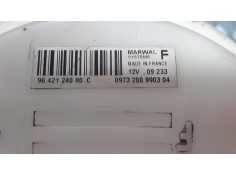 Recambio de bomba combustible para peugeot 206 berlina xs-line referencia OEM IAM 9642124080C 0973200990304 AFORADOR BOMBA 2