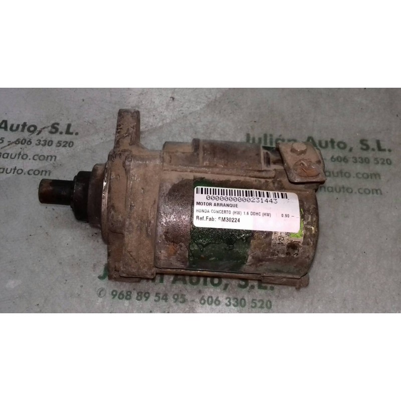 Recambio de motor arranque para honda concerto (hw) 1.6 dohc (hw) referencia OEM IAM SM30224 D7RS1 VALEO