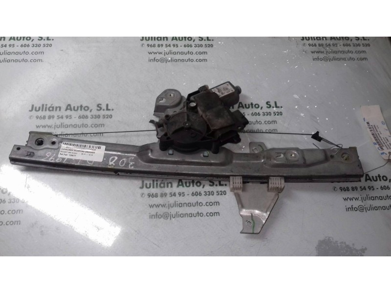 Recambio de elevalunas delantero izquierdo para peugeot 308 confort referencia OEM IAM 126077 6 PINES ELECTRICO