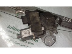Recambio de elevalunas delantero izquierdo para peugeot 308 confort referencia OEM IAM 126077 6 PINES ELECTRICO 2