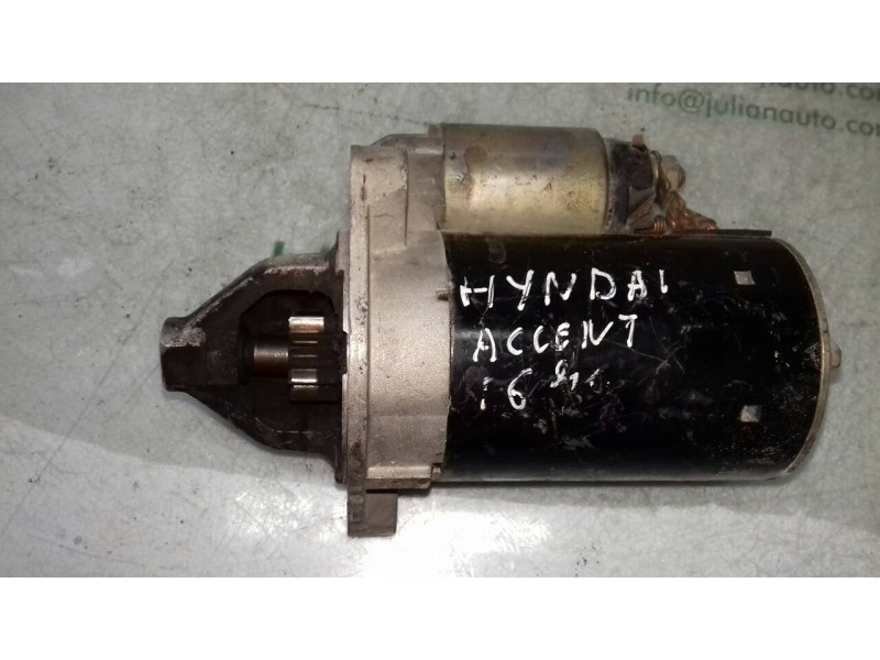 Recambio de motor arranque para hyundai accent (lc) gls referencia OEM IAM TM000A27301 3610022800 VALEO