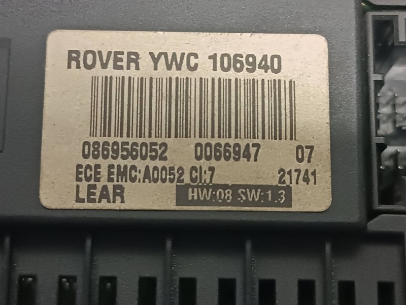 Recambio de mando luces para mg rover serie 75 (rj) 2.0 cdti classic referencia OEM IAM YWC106940 086956052 