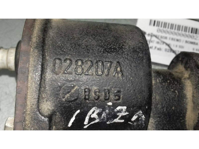 Recambio de depresor freno / bomba vacio para seat ibiza (6k) gt (1998) referencia OEM IAM 028207A  