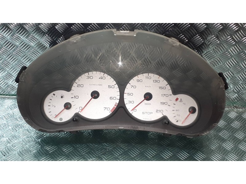 Recambio de cuadro instrumentos para peugeot 206 berlina xs-line referencia OEM IAM 9651740380 55500030010 55500030000