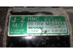 Recambio de motor arranque para hyundai lantra berlina (rd) gls cool air referencia OEM IAM M53486 3610023100  2