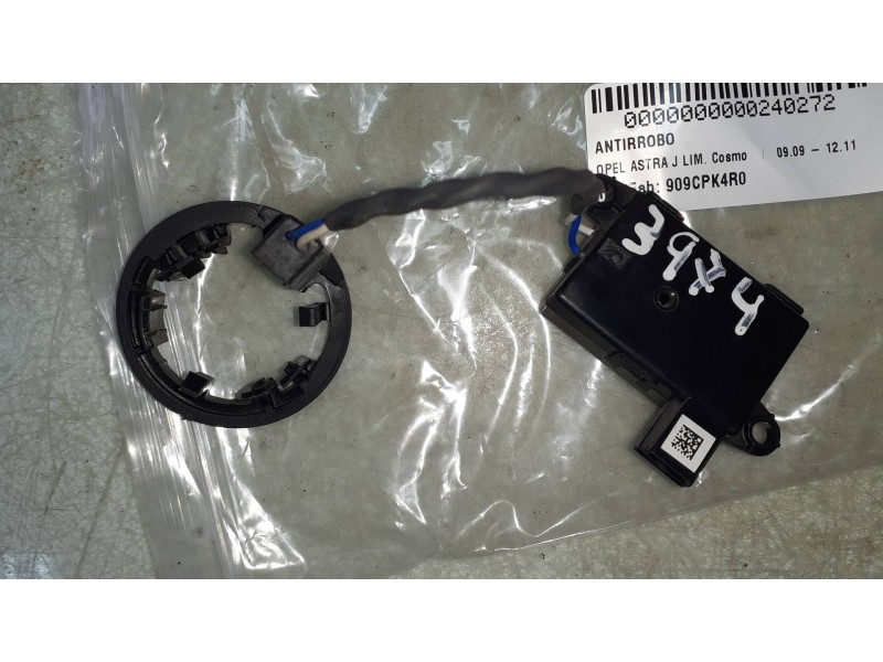 Recambio de antirrobo / llave contacto para opel astra j lim. cosmo referencia OEM IAM 909CPK4R0  PFJPK4R0